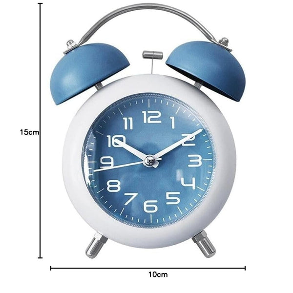 Round Dial Table Clock with stand - Baby Pink