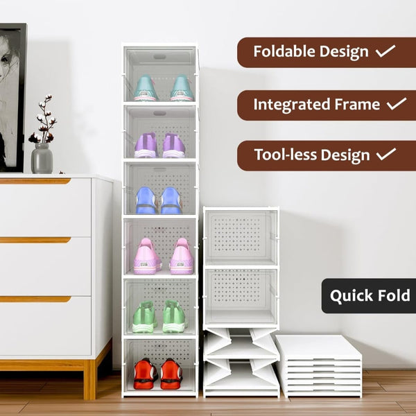 Plastic Shoe Rack | 3-Layers