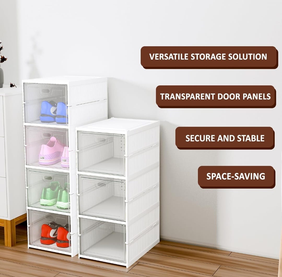 Plastic Shoe Rack | 3-Layers