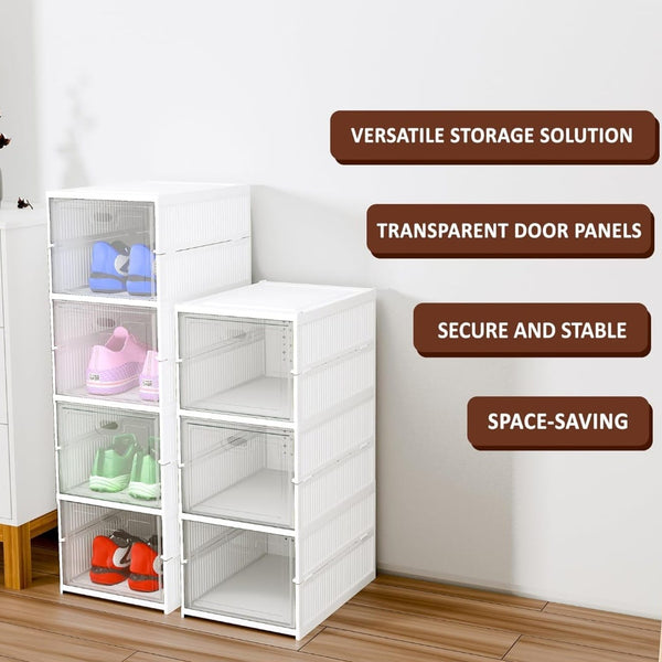 Plastic Shoe Rack | 3-Layers