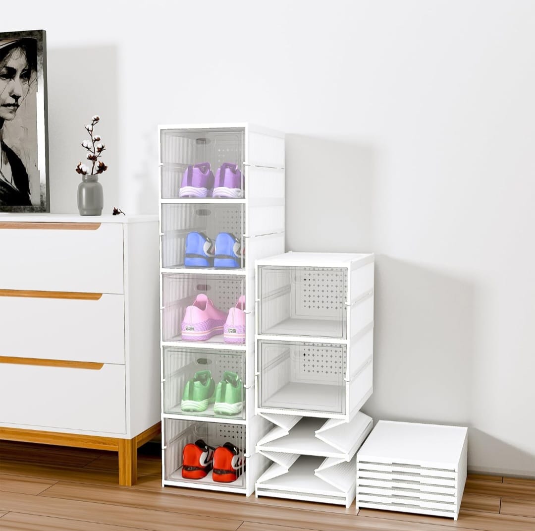 Plastic Shoe Rack | 3-Layers